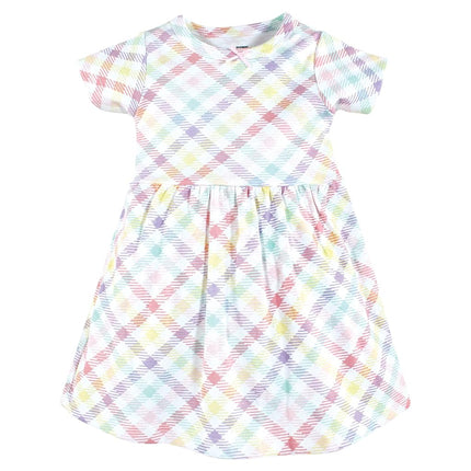 Robes en coton Hudson Baby pour bébés filles, Tulipes roses, 3-6 mois