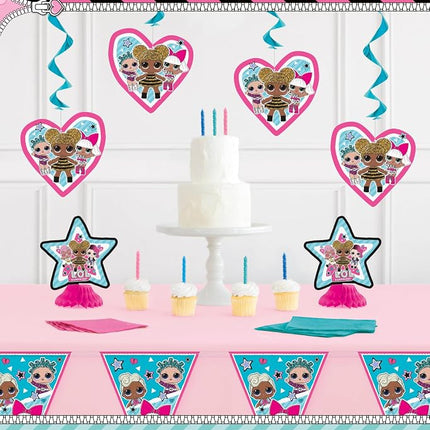 Unique 23787 LOL Surprise Party Decoration Kit, Se