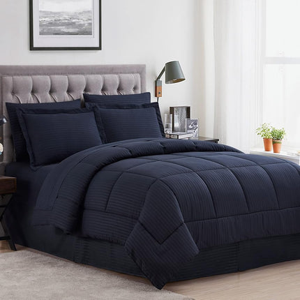Sweet Home Collection 2 Pillowcases & 2 Shams & Be
