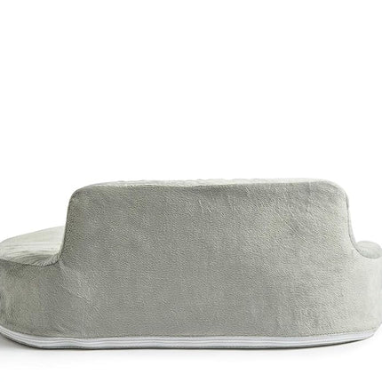 My Brest Friend Super Deluxe Breastfeeding Pillow, Platinum 1 Count (Pack of 1)