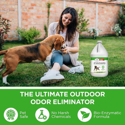 Stuart Pet Supply Artificial Turf Cleaner and Outdoor Pet Odor Eliminator Concentrate is Ideal for Yards, Artificial Grass and Patios, Great Yard Odor Eliminator for Dogs (Gal) 128 fl oz.