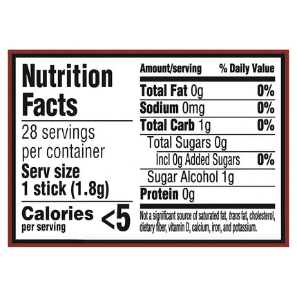 Trident Cinnamon Sugar Free Gum, 6 Pocket Packs of 28 Pieces (168 Total Pieces)