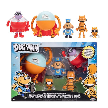 Dog Man Supa Buddies & Baddies
