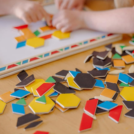 SABLON Melissa & Doug 3590 Magnetic Geometric Figures