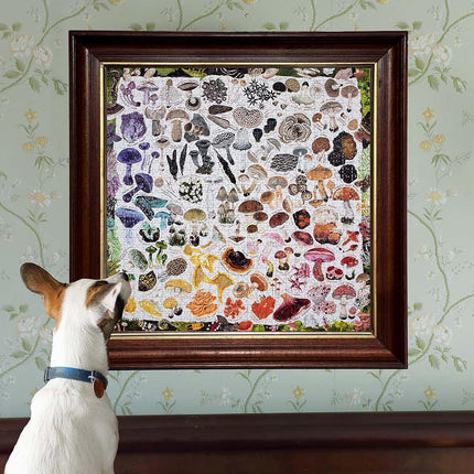 Mushroom Rainbow Jigsaw Puzzle, 1000 Piece