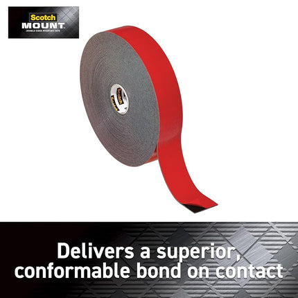 Scotch-Mount Extreme Double-Sided Mounting Tape Mega Roll 414H-Long-DC, 1 in x 400 in