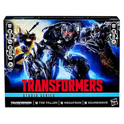 TRANSFORMERS Studio Series Revenge of The Fallen, Converting Action Figure 3-Pack, Robot Toys, Ages 8+ (Amazon Exclusive)