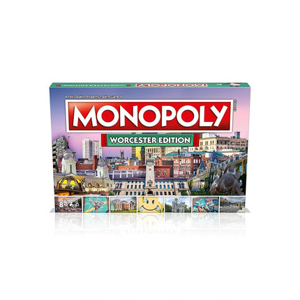 Top Trumps Monopoly Worcester Edition Board Game: Family Board Games for 2-6 Players, Recommended Age 8+