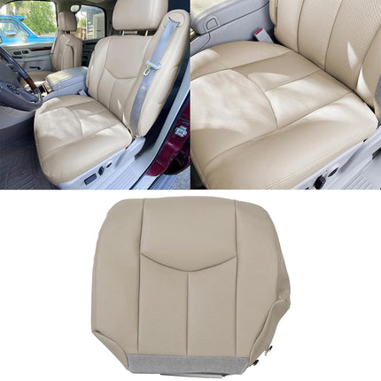 Funda de asiento inferior HECASA compatible con Cadillac Escalade ESV EXT Silverado 1500 2500 3500 Avalanche Tahoe Yukon GMC Yukon XL 1500 2500 de 2003 a 2007. Reemplazo para 0306ESC152DRB 12510306SLNWPIT.