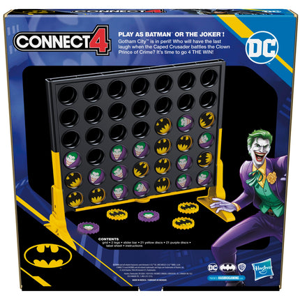 Jeu Puissance 4 Batman | Jeu de société sur le thème de Batman | À partir de 6 ans | Pour 2 joueurs | Jeux de stratégie pour enfants et familles (Exclusivité Amazon)