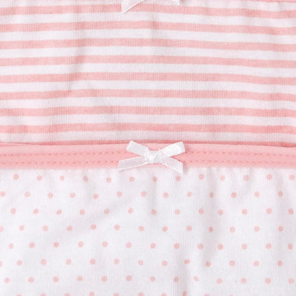 The Children's Place Girls' Cotton Brief Underwear Variety Pack, Pinks/Whites 10-Pack, Medium