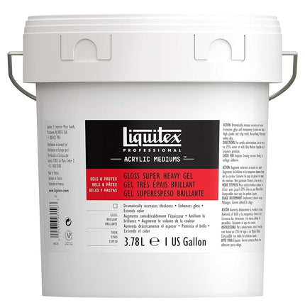 Médium Gel Super Épais Brillant Liquitex, 3,78 litres (Gallon)