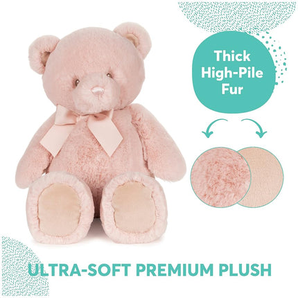 Baby GUND Mon premier ami Ours en peluche, rose, jouet en peluche animal ultra doux pour bébés et nouveau-nés