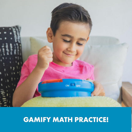 Jeu de maths numérique Math Slam d'Educational Insights, jeu de maths électronique portable pour enfants, 5 ans et plus