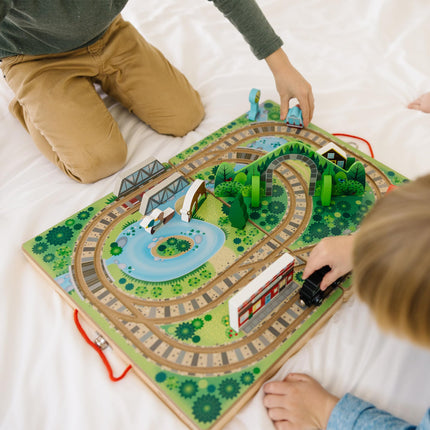 Melissa & Doug | Take-Along Railroad