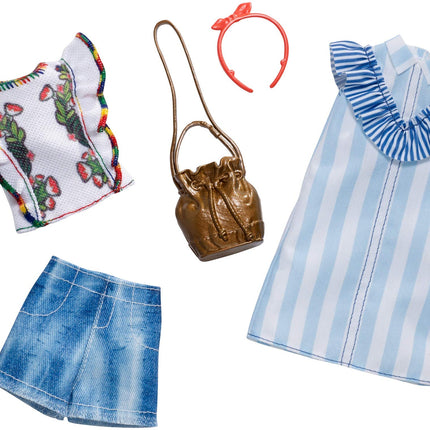 Barbie Floral Pinstripes Fashion Pack