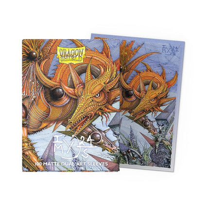 Dragon Shield | Matte Dual Art Sleeves | The Millerax | 100 CT - Smooth & Tough Premium TCG Sleeves | Compatible with Pokemon, Flesh & Blood, One Piece & Magic The Gathering