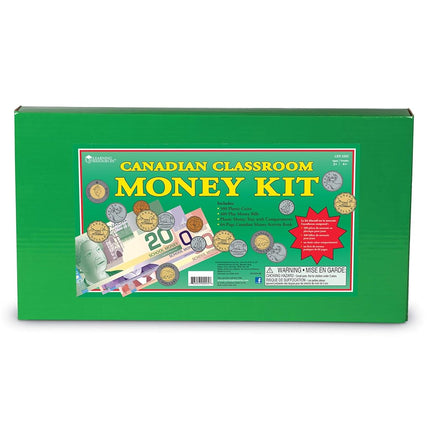 Learning Resources Canadian Classroom Money Kit