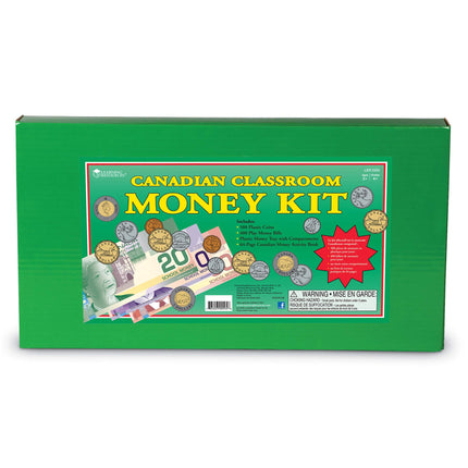 Learning Resources Canadian Classroom Money Kit