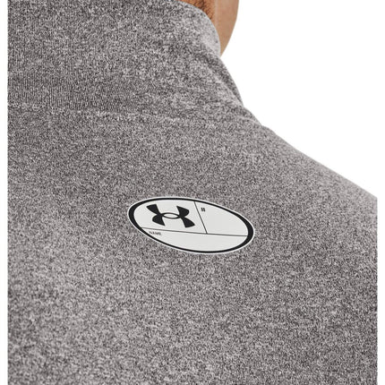 Under Armour Men's UA CG Armour Comp Mock, Men's Base Layer with a Polo Neck, Thermal Long Sleeve Top for Winter Running and Skiing with Anti-Odour Technology