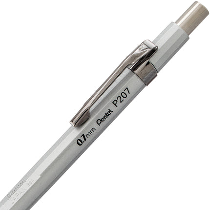 Sharp Mechanical Pencil (0.7mm) Metallic Barrels, Assorted Barrel Colors, 2-Pk (P207MBP2M1)