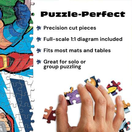 Buffalo Games - Marvel Comics VS Heroes vs - 1000 Piece Puzzle for Adults