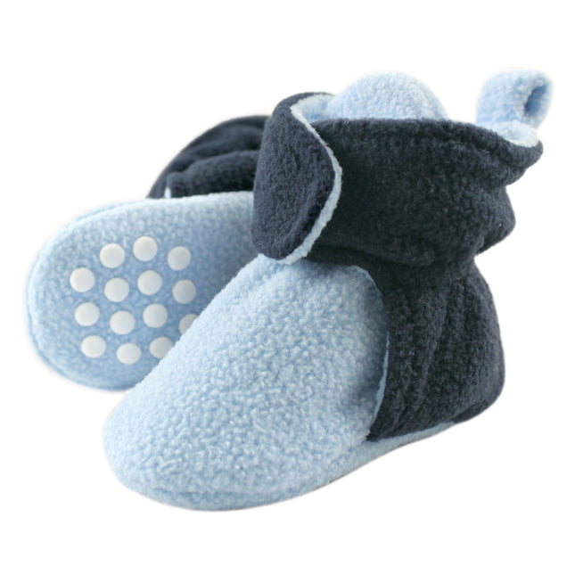 Luvable Friends Unisex Baby Cozy Fleece Booties, L