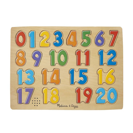 Melissa & Doug Numbers Sound Puzzle