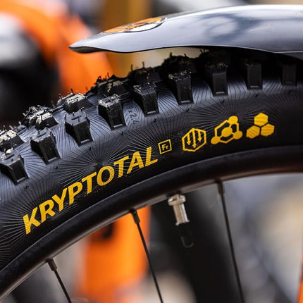 Continental - Continental 60-584 Kryptotal-R Enduro (27.5" x 2.40) Black Soft Foldable Skin Tire - 1 Piece