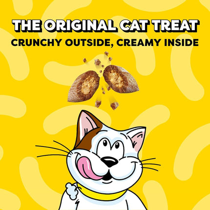 TEMPTATIONS Classic Crunchy and Soft Cat Treats Savory Salmon Flavor, 16 oz. Tub