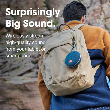 JBL Clip 3 Portable Waterproof Wireless Bluetooth Speaker | Mustard Yellow