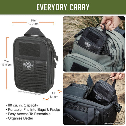 Maxpedition Fatty Pocket Organizer (Black)