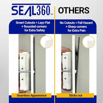 SEAL360 Magnetic Vent Covers (3-Pack), Pockets for Complete Seal, 4.25" X 11.5" (White) for Floor, Wall, or Ceiling Vents and Air Registers, for RV, Home HVAC and AC Vents, Vent Not Included