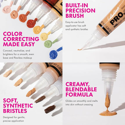 L.A. Girl Cosmetics Corrector Hd Pro Conceal Cool Pink