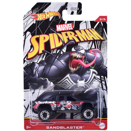 Hot Wheels Marvel Spider-Man - 2/5 Venom Sandblast