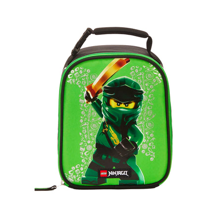 LEGO NINJAGO Lloyd Hero Eco Mochila Vertical para Almuerzo, Verde, Talla Única
