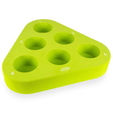 SwimWays Kelsyus Floating Beer Pong Adult Drinking Game Set, Color May Vary