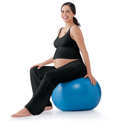 Medela Maternity Nursing Bra Tank Tops, 3 Pack of Wireless Breastfeeding Shirts, Black, Medium