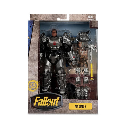 McFarlane Fallout Maximus 7in Deluxe Action Figure Toys