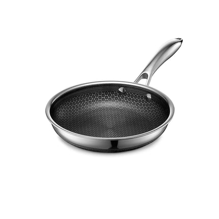 HexClad Hybrid Nonstick 20 cm Frying Pan, Stay-Coo