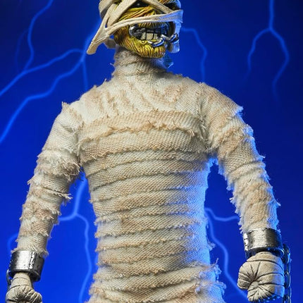 NECA - Iron Maiden - Mummy Eddie - Figurine articulée en tissu de 20 cm