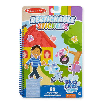 Melissa & Doug Blues Clues & You! Reusable Stickers | Activity Pad | Sticker Book | 3+ | Gift Boy Or Girl