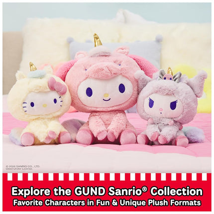 GUND Sanrio Hello Kitty Kuromi Plush, Premium Stuffed Animal for Ages 1 and Up, 9.5”, Purple/White
