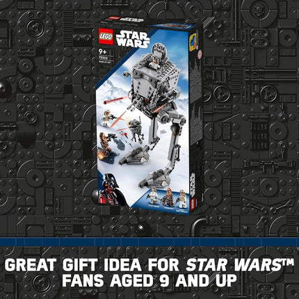 LEGO® Star Wars™ Hoth™ at-ST™ 75322 Building Kit; Construction Toy for Kids Aged 9 and Up, with a Buildable Battle of Hoth at-ST Walker and 4 Star Wars: The Empire Strikes Back Characters