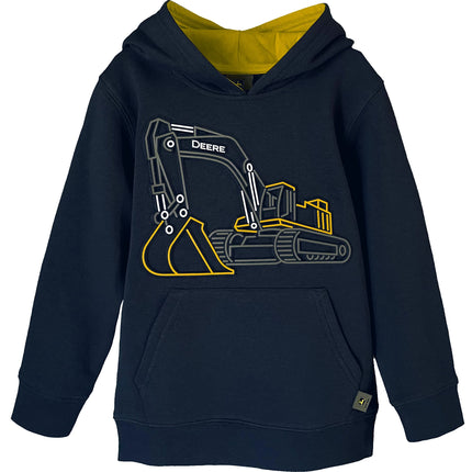 John Deere Boys' Toddler Fleece Pullover Hoodie Ho