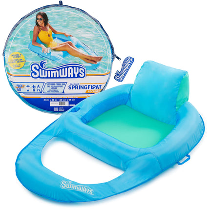 SwimWays Spring Float Premium Recliner Pool Lounge