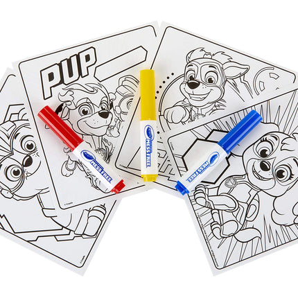 Crayola Color Wonder Paw Patrol Coloring Pages, Mess Free Coloring, Gift for Kids, Age 3, 4, 5, 6, Multi (75-7134)