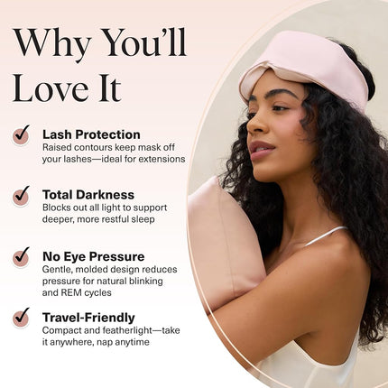 Kitsch Contour Pillow Eye Mask - Blush