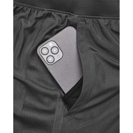 Under Armour Mens UA Launch Run 2 in 1 Shorts C Rock/Reflect XL