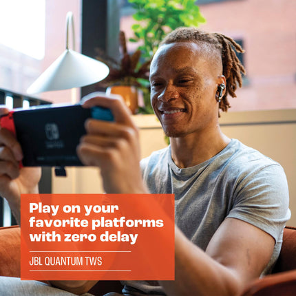 Auriculares intraaurales inalámbricos JBL Quantum TWS con cancelación de ruido para juegos